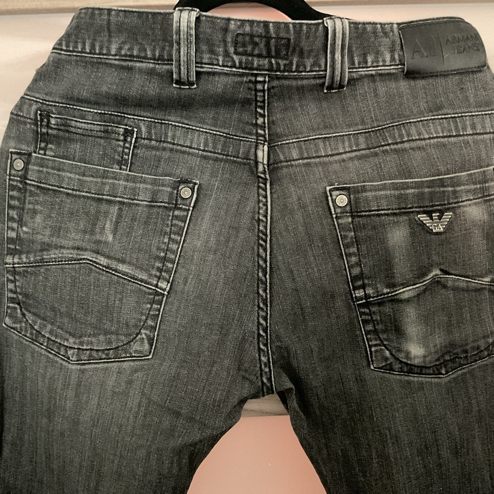 Armani Exchange Straight Jeans - Black